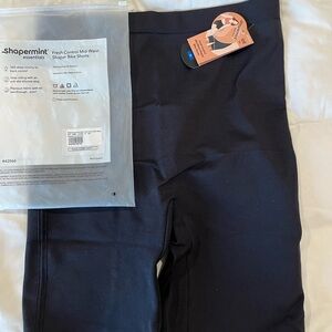 NWT Shapermint Black Shaper Shorts